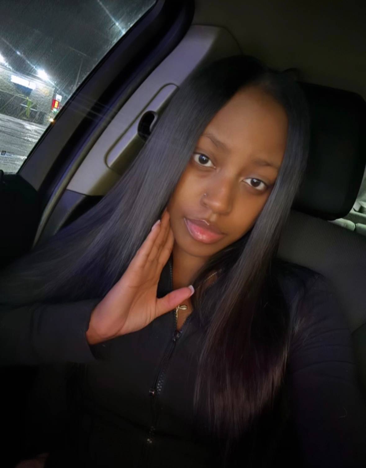 girl looking at camera